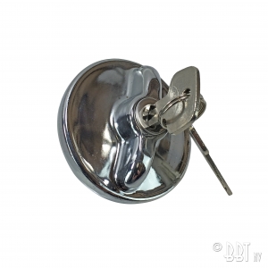 Gas cap with keys 1/4 turn