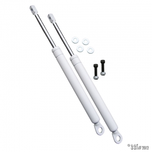 Gaspump front hood, as pair