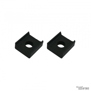 Rubber between front axle and body as pair