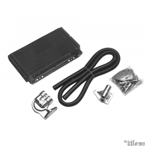 Oil cooler kit with 72 plates 26 x 28 cm