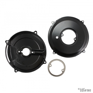 Backing plate kit generator, black, 3 pieces