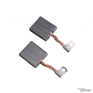 Carbon brushes (2) for 12V generator