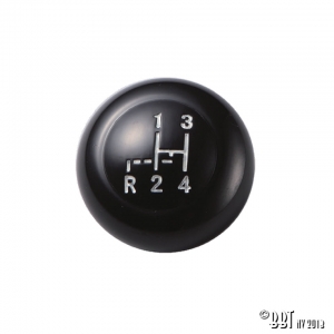 Shift knob 12mm black Vintage Speed