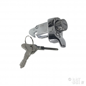 Engine lid lock with key Type 2  / Chrome