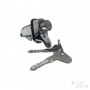 Engine lid lock with key Type 2  / Chrome