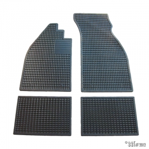 Rubber floormat set Beetle (4 pieces) / German quality