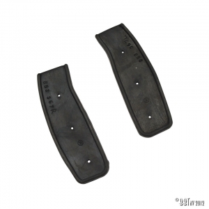 Lock pillar rubbers, coupe, as pair