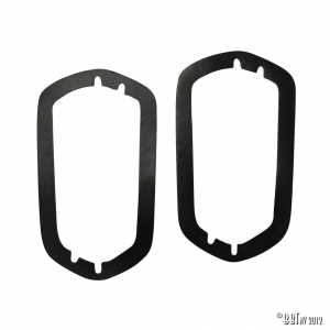Seal taillight lens, as pair