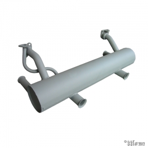Exhaust 30 hp (2 exhaust pipes)