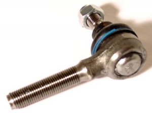 Tie rod end, curved with big cone & right screw thread