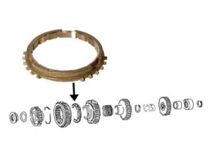 Synchronize ring for 1st and 2nd speed, each original