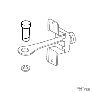 Pin for check rod Original