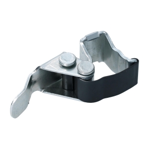 Clamp for jack in spare wheel well